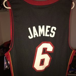 Adidas brand new with tags king James Miami jersey